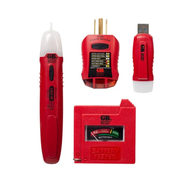 Gardner Bender GK-5 Electrical Tester Kit Plastic Red for Electricians
