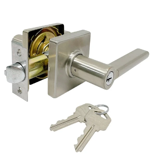 ProSource LS3X200YASR4V24 Contemporary Entry Lock for Front Doors