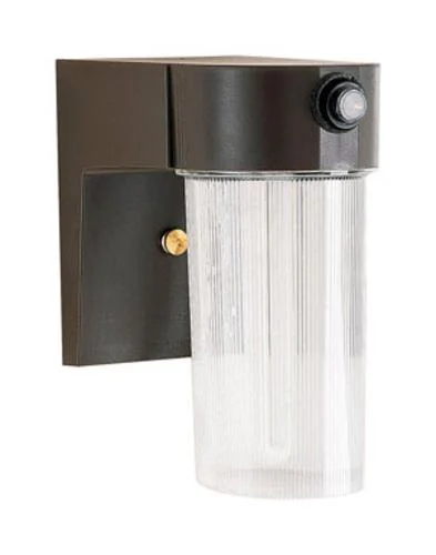 Heathco HZ-5680-BZ Fluorescent Entry Light with Photo Control 13 Watts Bronze