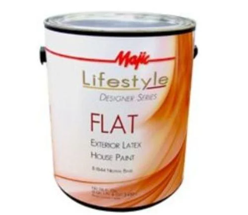 Majic Lifestyle 8-1844-1 Exterior Designer Latex House Paint - Weather Resistant Finish