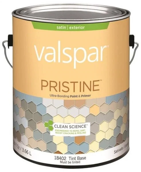 Valspar 18402 Pristine Exterior Paint and Primer Gallon for Long-Lasting Protection
