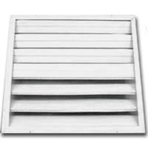 LL Building S30 Seal-Tite Fan Shutter 30 Inch White for Attic Ventilation