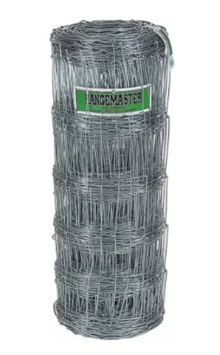 Rangemaster 6656 Galvanized Field Fence 12.5 Gauge 330 Feet for Livestock and Property