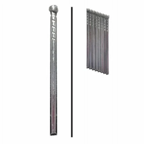 Hillman Fasteners 461725 15-Gauge Galvanized Angled Finish Nails 2.5 Inch 3500 Count for Trim and Molding