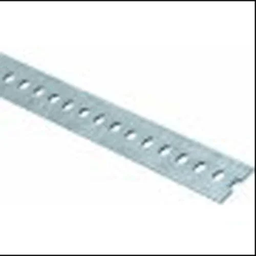 Stanley 180141 Drilled Zinc Plated Steel Slotted Flat Bar 1-3/8" x 72" for DIY Projects