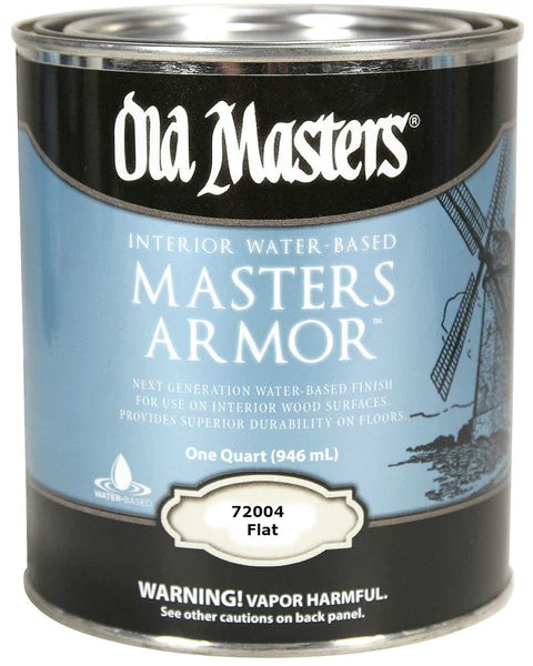 Old Masters 72004 Master Armor Flat Finish 1 Quart Protective Coating