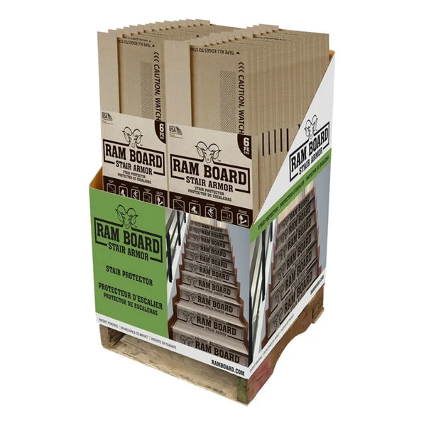 Ram Board RBSA 36 - FR/EN Stair Armor 34 X 19 Protective Floor Covering