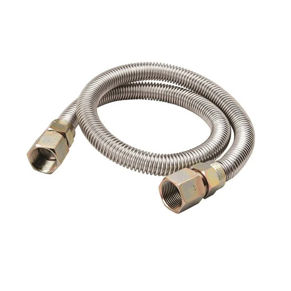 B & K G012SS151536 ProLine Gas Connector 36 Inch for Appliance Hookup