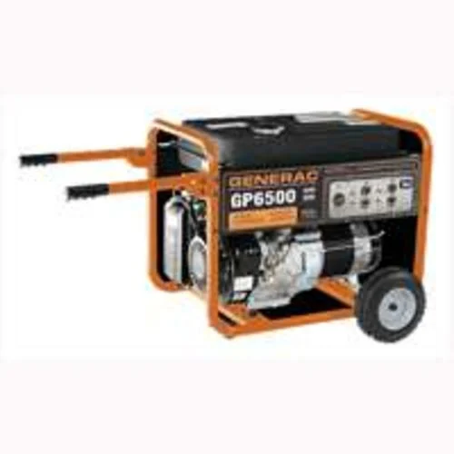 Generac GP6500 6500 Watt Power Generator for Home and Job Site