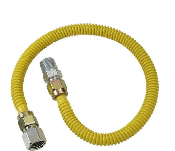 BrassCraft CSSD54-30 Gas Appliance Connectors 30 Inch for Safe Gas Line Connections