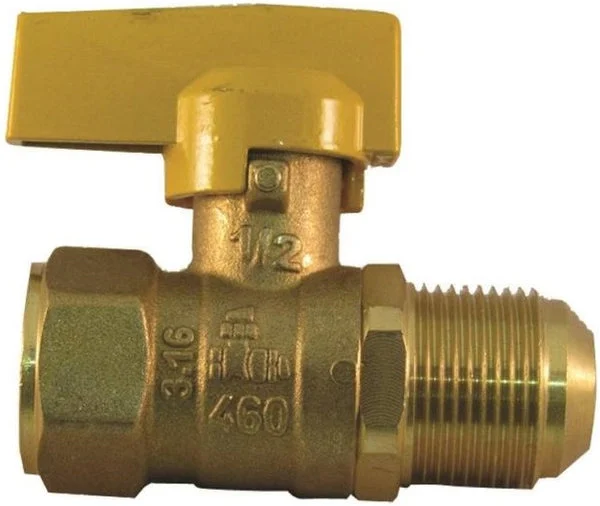 Pro-Flex PFGV-FFL121516B Gas Valves 1/2 x 15/16 Inch Professional Gas Control Valve