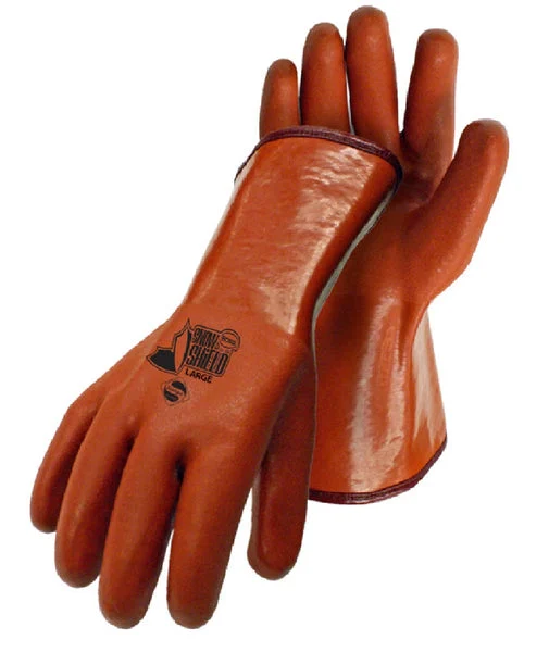 Boss 3600L Men's PVC Coated Glove Large Heavy Duty Work Gloves