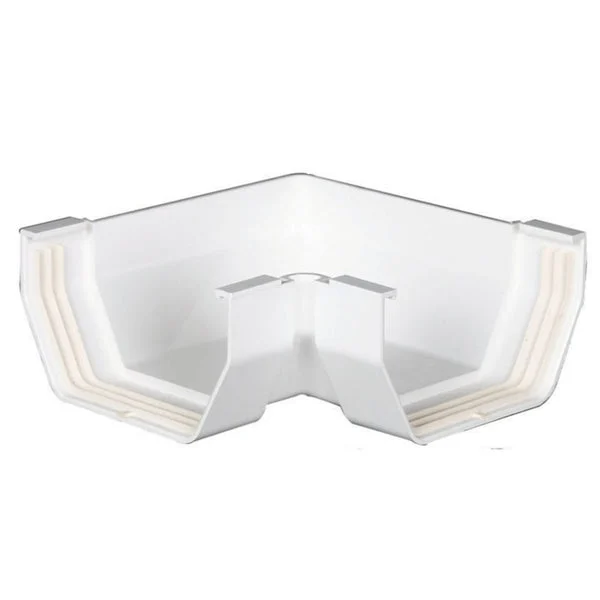 Amerimax T0503 White Gutter Corner for Vinyl Gutters