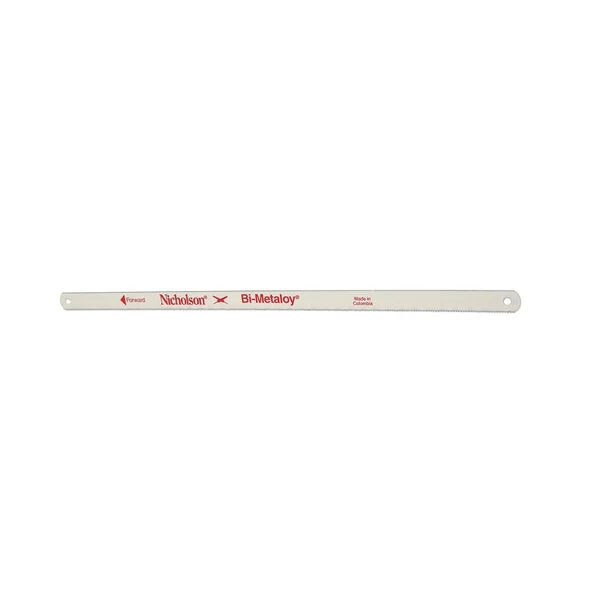 Nicholson 62826N-02 Bi-Metaloy Hand Hacksaw Blade 12 Inch for Metal Cutting