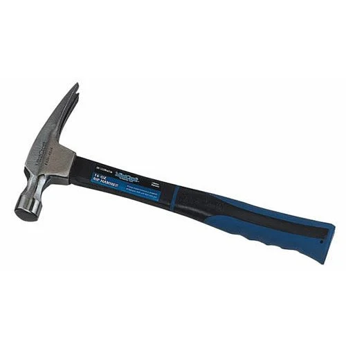 Mintcraft JL60315 Ripping Claw Hammer 16 Oz Fiberglass Handle for Construction and Demolition