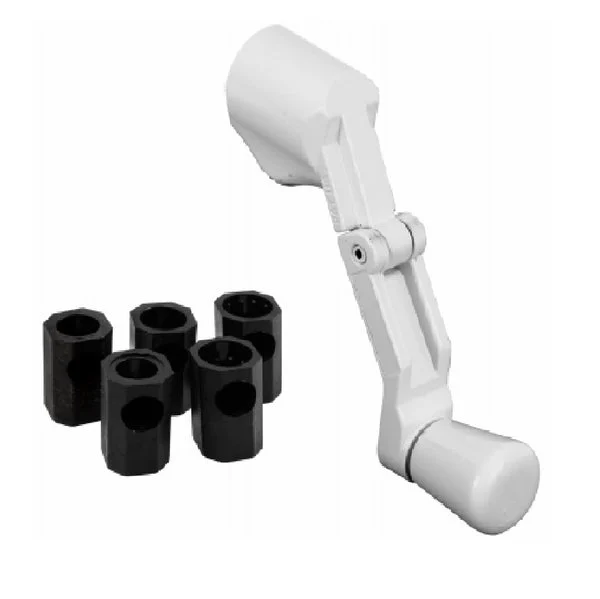 Prime Line H 3962 Universal Folding Crank Handle White for Windows