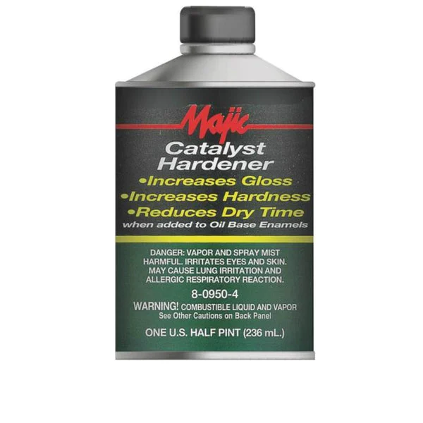 Majic 8-0950-4 Clear Accelerator Hardener 1/2 Pint for Paints