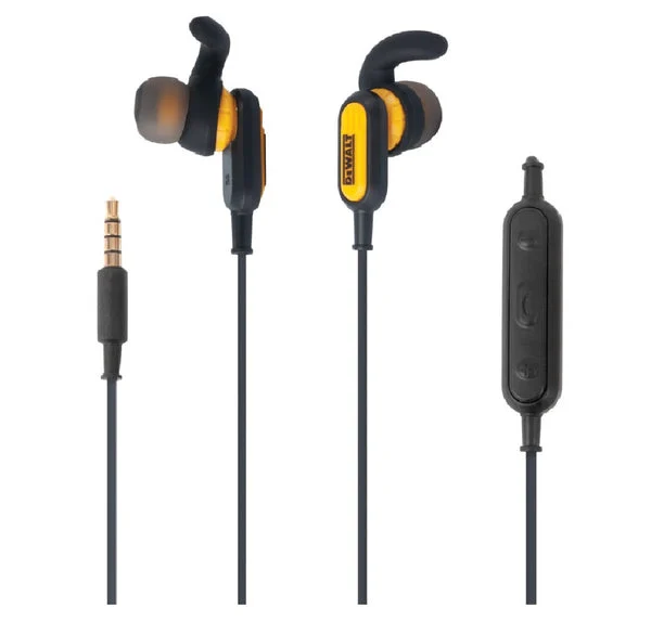 DeWalt 190 9032 DW2 Jobsite Earphones Noise Cancelling Work Headphones