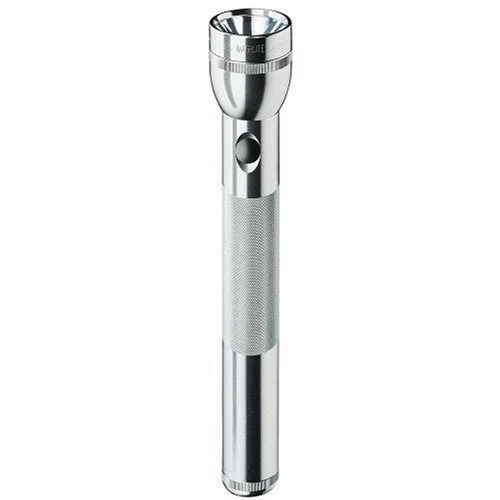 Maglite SS3D106 3 D Cell Flashlight Silver Heavy Duty Flashlight