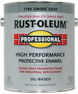 Rust-Oleum Professional Smoke Gray Protective Enamel Paint 1 Gallon