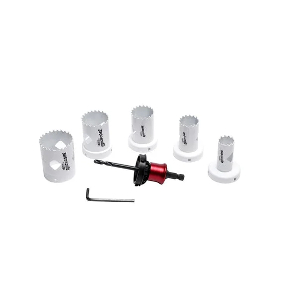 Blu-Mol E0100233 XTREME QuickCore Hole Saw Set 7 Pieces