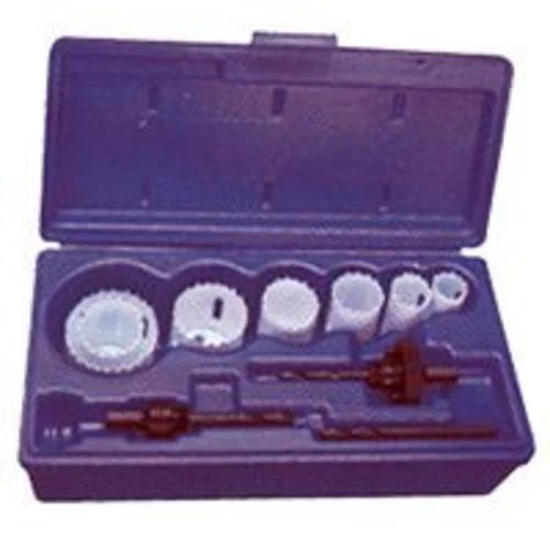Lenox 30807-700G 10 Piece General Purpose Holesaw Kit for Metal Wood and Plastic