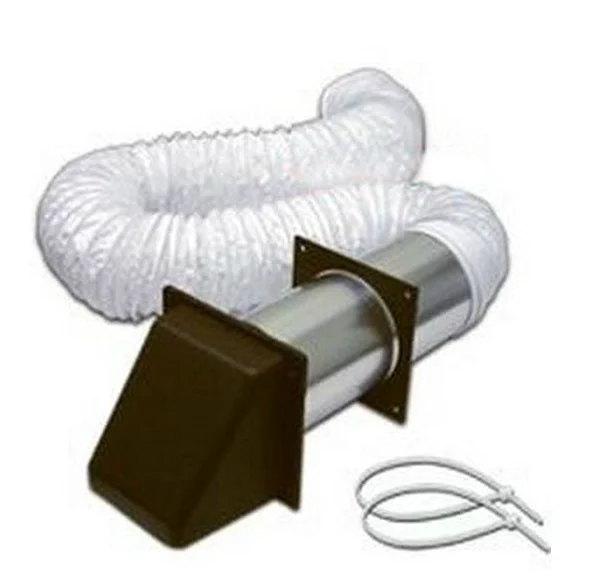 Lambro 205W White Preferred 4 x 5 Inch Hood Kit for Lighting Fixtures