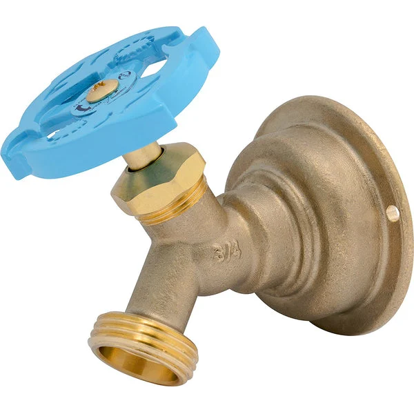 SharkBite 24633LF Multi Turn No-Kink 45 Degree Hose Bibb 3/4 Inch x 3/4 Inch MHT