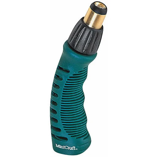 Landscapers Select YM72033L Adjustable Spray Hose Nozzle Black for Garden Watering
