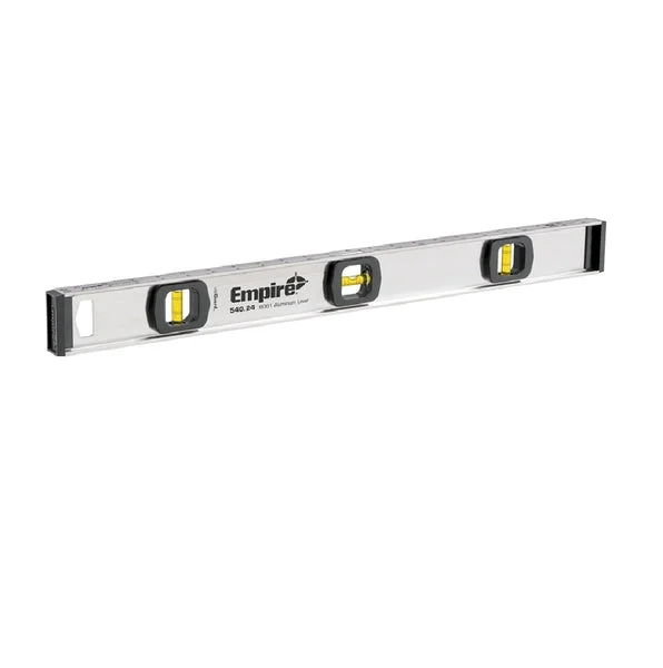 Empire 540-24 Aluminum I-Beam Level 24 Inch Silver Professional Tool