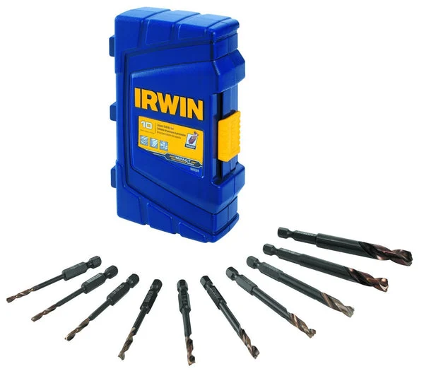 Irwin Impact Turbomax Bit Set 10-Piece for Power Drills