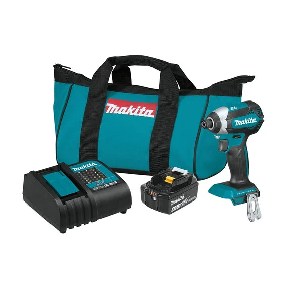 Makita XDT13SM1 LXT Cordless Impact Driver 18 Volt Brushless Power Tool Kit