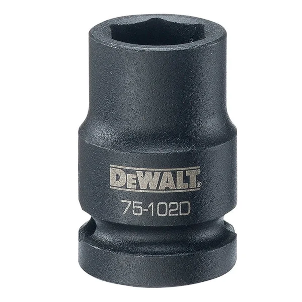 DeWalt Black Oxide Coating Impact Socket 1/2 Inch Drive 6-Point 14mm