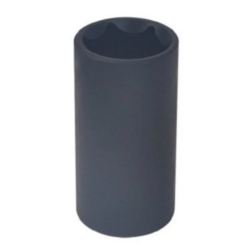 Master Mechanic JK180324 1/2" Drive 6-Point Deep Impact Socket 1 Inch Black