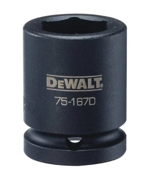 DeWalt DWMT75167OSP Drive Impact Socket Black Oxide 25 MM