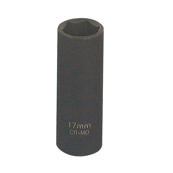 Vulcan MT6580147 Metric Deep Impact Socket 17 MM Professional Grade Tool