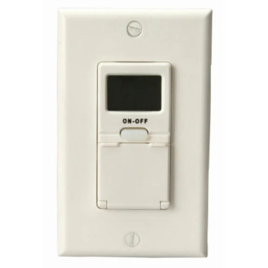 Woods In-Wall 7-Day Digital Programmable Timer White