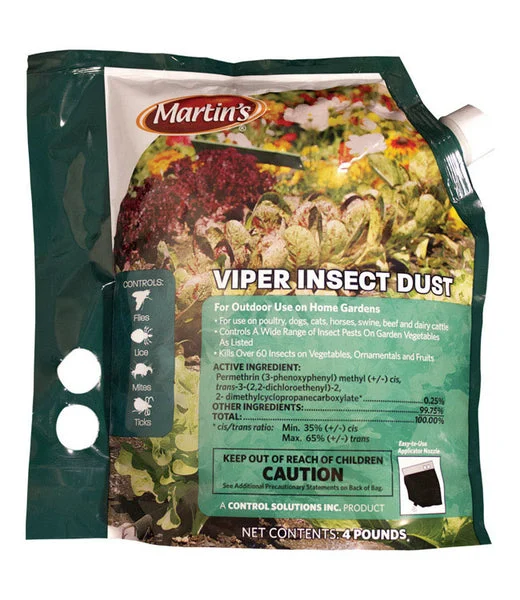 Martin's 82104017 4 Lb Viper Insecticide Dust for Pest Control