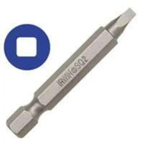 Irwin 93231 6-Inch Square Recess Insert Bit for Power Drills