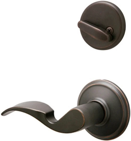 Schlage F59AVA716LH Avanti Inside Trim Left Hand in Aged Bronze