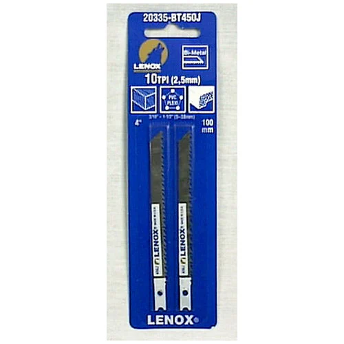 American Saw 20335-BT450J Jig Saw Blade 4 Inch x 5/16 Inch x 10t Cd/2 for Metal Cutting