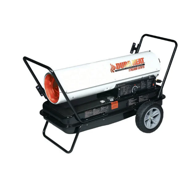 Dura Heat DFA180CV Kerosene Forced Air Heater Dual Heat 140K 180K BTU Portable Heater