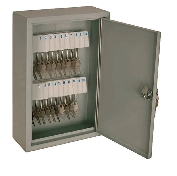 Mintcraft TS821 Key Cabinet Box Wall Mount Lockable Key Storage Organizer