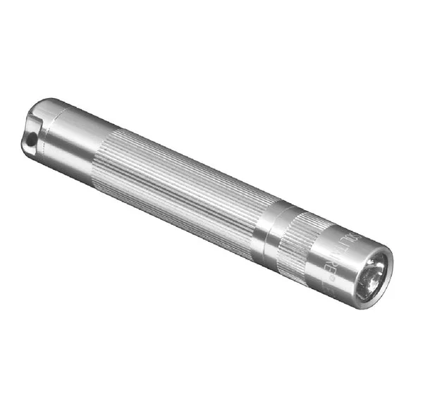 Maglite SJ3A106 Solitaire LED Flashlight Silver Compact Keychain Flashlight