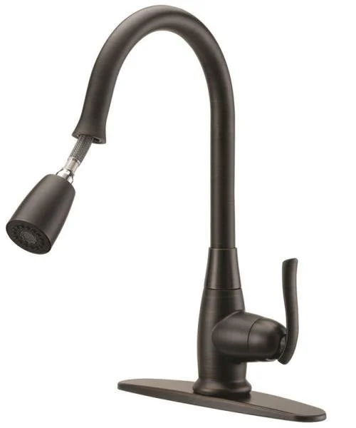 Boston Harbor FP4A0000RW Single Handle Pull-Down Kitchen Faucet Venetian Bronze