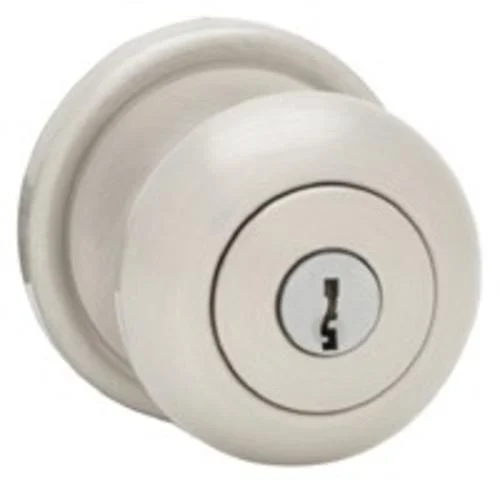 Kwikset 740H15SMTRCAL/RCS Satin Nickel Entry Knob Lockset with Keyless Entry