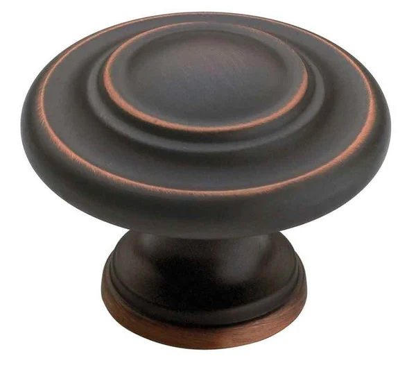 Amerock BP15862ORB Inspirations 3-Ring Oversized Knob 1-3/4 Inch Oil Rubbed Bronze