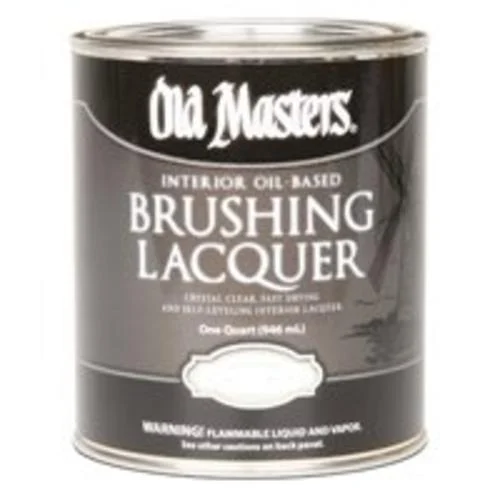 Old Masters 92804 Brushing Lacquer Semi-Gloss Quart for Wood Finishing