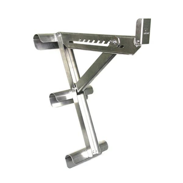 Qual Craft 2431 3-Rung Long Body Aluminum Ladder Jack for Construction