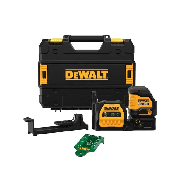 DeWalt DCLE34020GB Cross Line Laser Level for Precise Leveling and Alignment